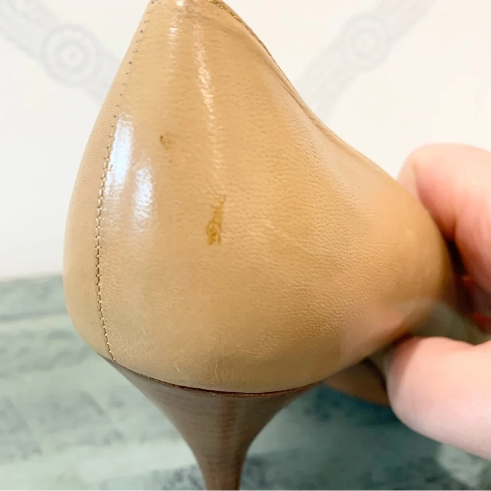 Stuart Weitzman Shoes Tan Pumps 10 - Picture 9 of 16